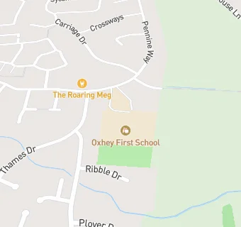 map for Oxhey First School