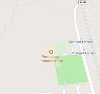 map for Westhouses Primary School