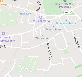 map for Adams House