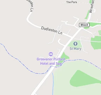 map for Grosvenor Pulford Hotel