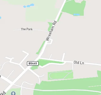 map for Pulford Village Hall