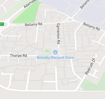 map for Bellamy Discount Store