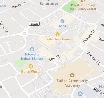 map for Greggs