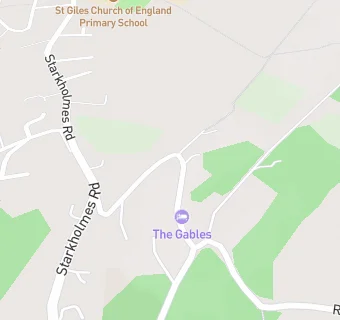 map for The Gables Bed & Breakfast