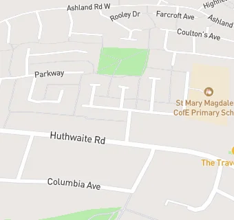 map for St Mary Magdalene School