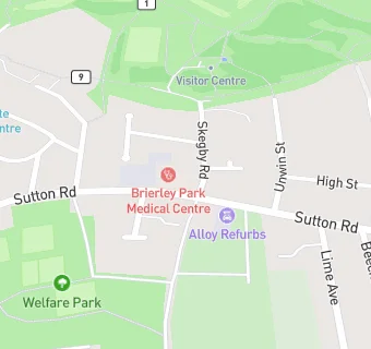 map for Brierley Park Medical Centre