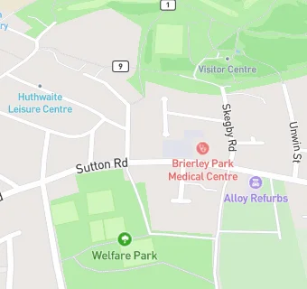 map for Brierley Park Medical Centre