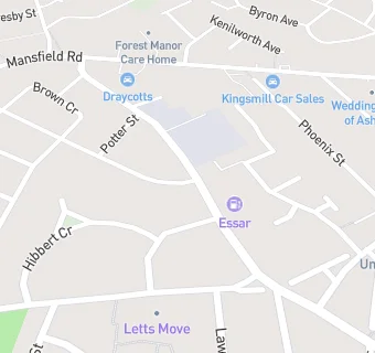 map for East field Stores