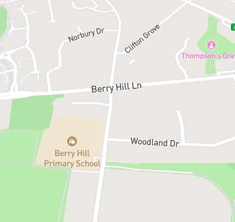 map for Berry Hill Primary and Nursery School