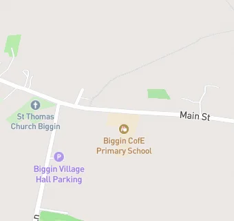 map for Biggin CofE Primary School