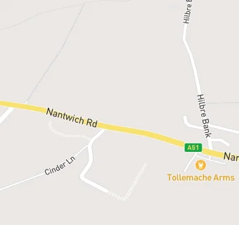 map for Tollemache Arms