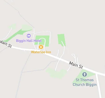 map for Biggin Hall Hotel