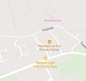 map for Mareham Le Fen Primary School