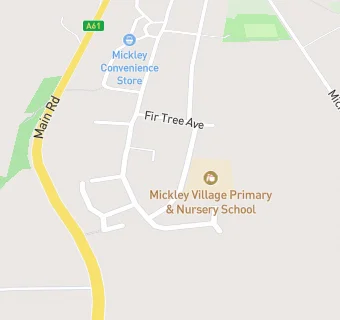 map for Mickley County Infant School