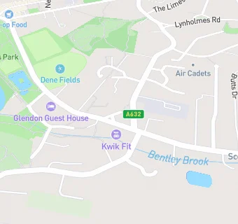 map for Matlock Green Go Local