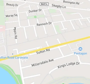 map for Morrisons Store and Petrol Filling Station