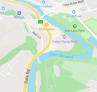 map for The Matlock Club