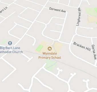 map for Wynndale Primary School