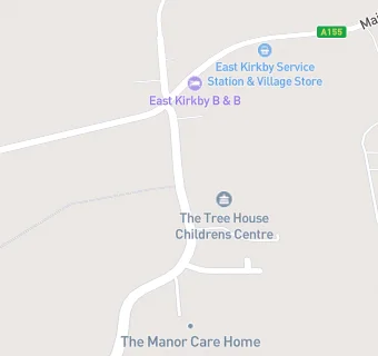 map for The Manor Care Home