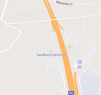 map for W H Smith (South Bound)