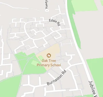 map for Oak Tree Lane First and Nursery School