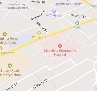 map for Orchard Medical Practice