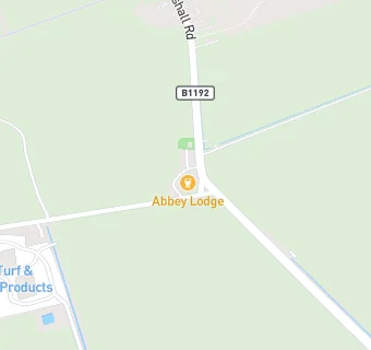 map for The Abbey Lodge Inn