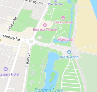 map for Boating Lake Diner