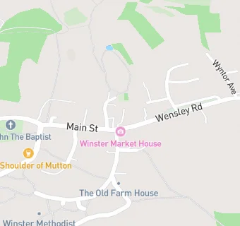 map for Winster Village Shop