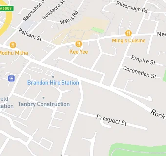 map for Mydentist, Ratcliffe Gate, Mansfield