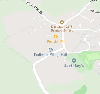 map for Dodleston Pre School