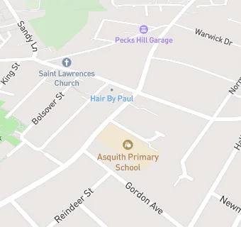 map for Carter Lane First School