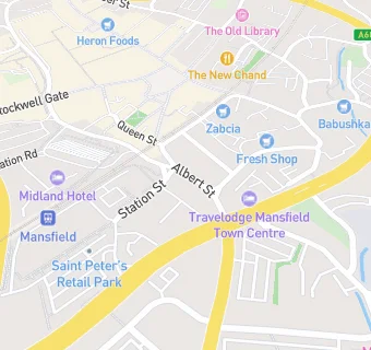 map for Victoria Tandoori