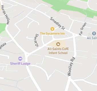 map for Twilight at All Saints Infant School