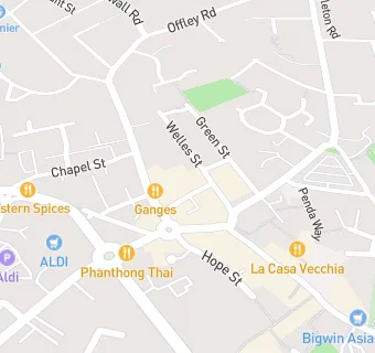 map for Paps Peri Peri