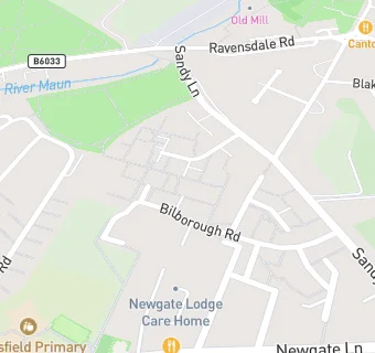 map for Babworth Court Community Centr