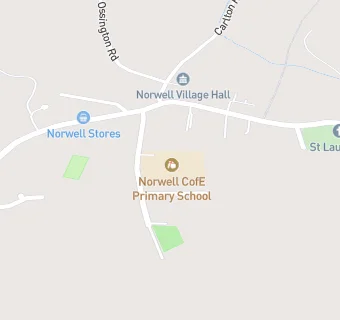 map for Norwell C Of E School