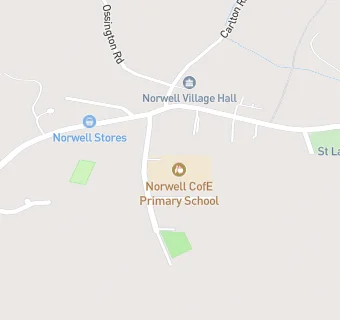 map for Norwell CofE Primary School