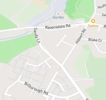 map for Sandy Lane Surgery