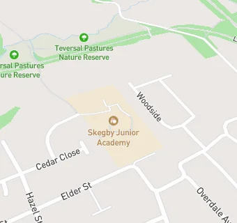 map for Daneswood Junior School