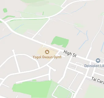 map for Ysgol Gwaun Gynfi