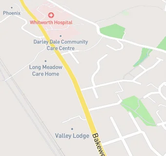 map for Long Meadow Residential Home