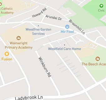 map for West End Social Club