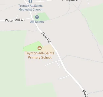 map for Toynton All Saints Primary Sch