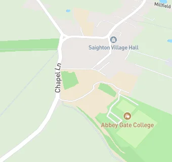 map for Abbey Gate College