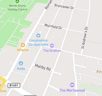 map for Southwold Hotel