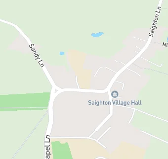 map for Saighton Church of England Primary School & Pre-School