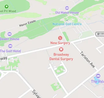 map for Woodhall Spa New Surgery