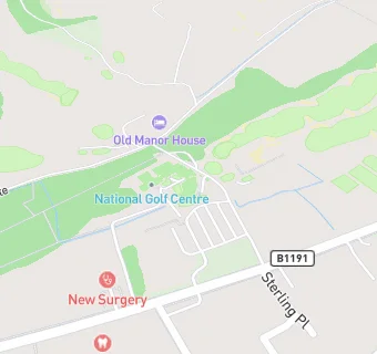 map for The Woodhall Spa Golf Club