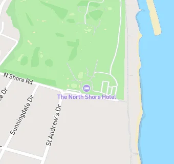 map for The North Shore Hotel